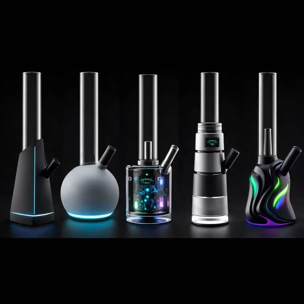 Concept electronic bong designs — the future of electric combustion devices